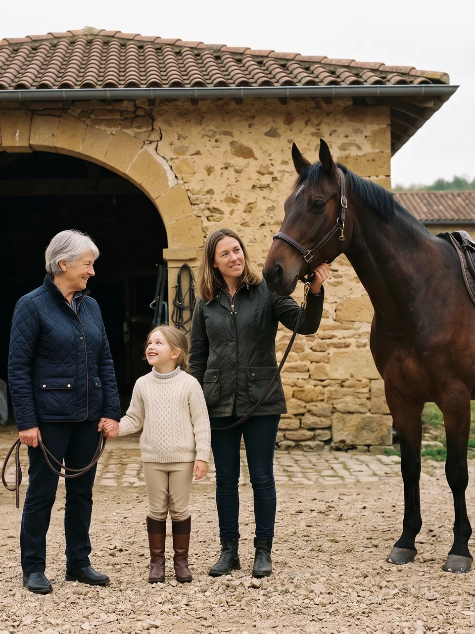 L'équipe, Cheval'Envol, centre équestre à Vindry-sur-Turdine