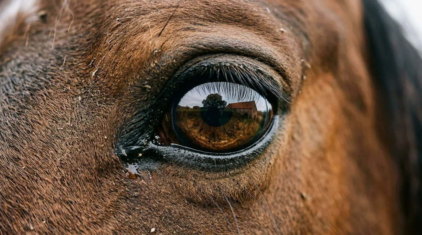 Un regard de cheval, Cheval'Envol, Vindry-sur-Turdine